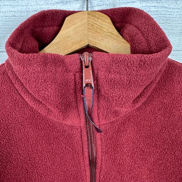 Columbia Mens Size Medium Steens Mountain 2.0 Full Zip Fleece Jacket Red Berry - Picture 5 of 11